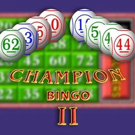 Champion Bingo II slot logo by FBM at ShelbyWin CasinoChampion Bingo II
