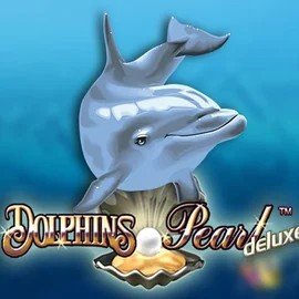 Dolphins Pearl Deluxe logo – Slots by Novomatic at ShelbyWin Casino