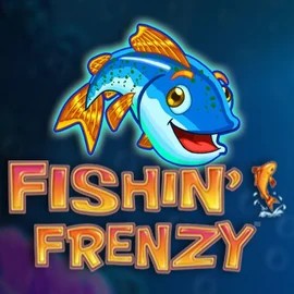 Fishin Frenzy slot logo by Blueprint Gaming at ShelbyWin CasinoFishin Frenzy