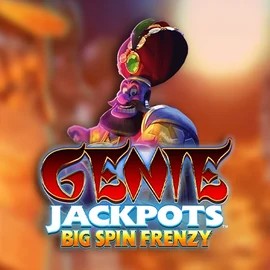 Genie Jackpots: Big Spin Frenzy slot visual from Blueprint Gaming available on shelbywinscasino.com