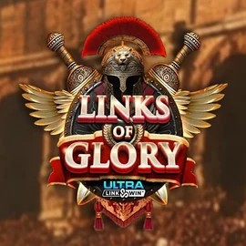 Links of Glory online game logo by Slingshot Studios on shelbywinscasino.com