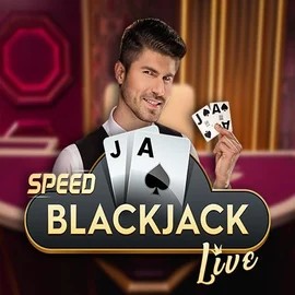 Speed Blackjack logo by Pragmatic Play at ShelbyWin Casino