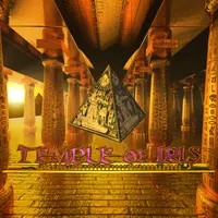 Temple of Iris Slot slot logo by Eyecon at ShelbyWin CasinoTemple of Iris Slot