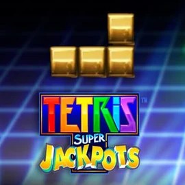 Tetris Super Jackpots logo by WMS at ShelbyWin Casino
